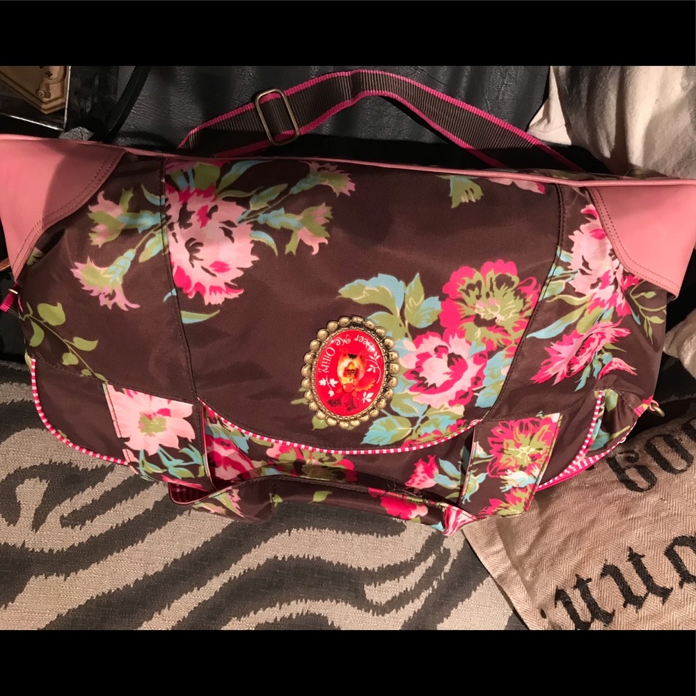 Oilily Great Print Travel or Diaper Bag